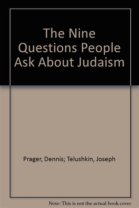 nine questions people ask about judaism Epub