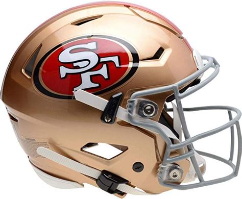 niners football helmet