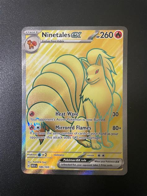 ninetales ex 186/165