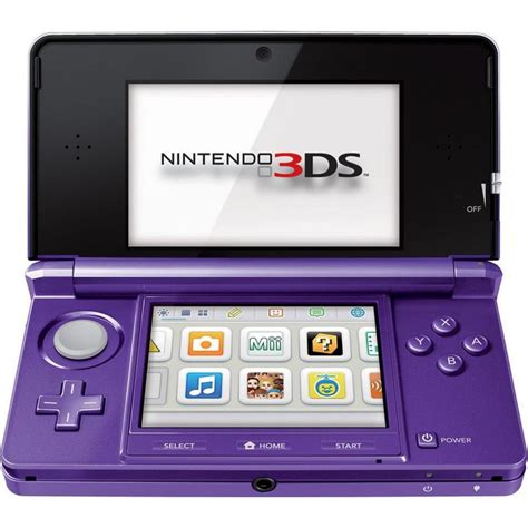 nintendo 3ds purple