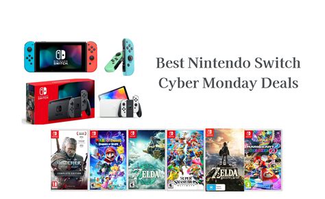 nintendo deals cyber monday