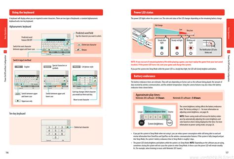 nintendo dsi operations manual for troubleshooting PDF