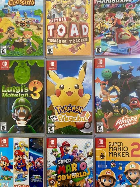 nintendo switch games for 6 year olds