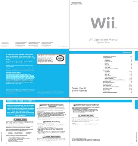 nintendo wii manual instructions Epub