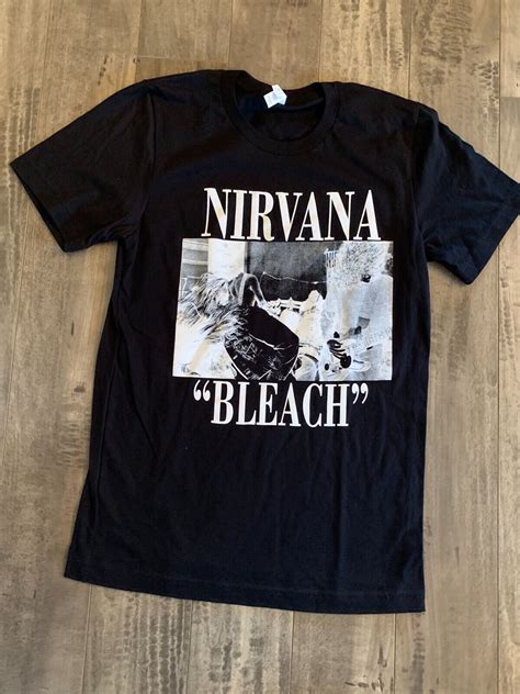 nirvana bleach t shirt