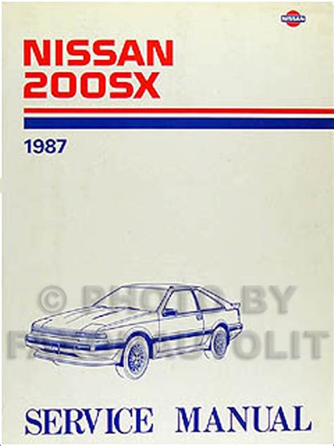 nissan 200sx service manual Kindle Editon