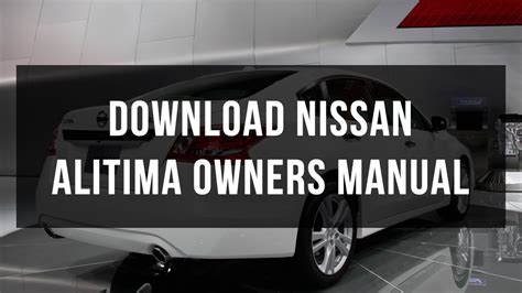 nissan altima owners manual 2007 Reader