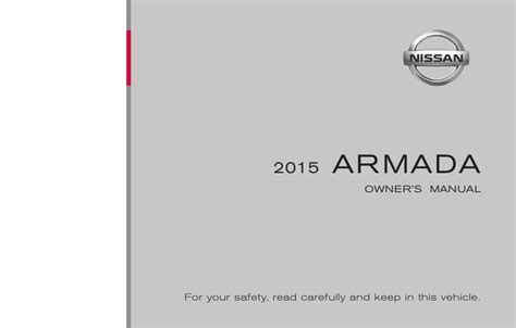 nissan armada owner39s manual PDF