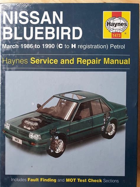 nissan bluebird service manual download PDF