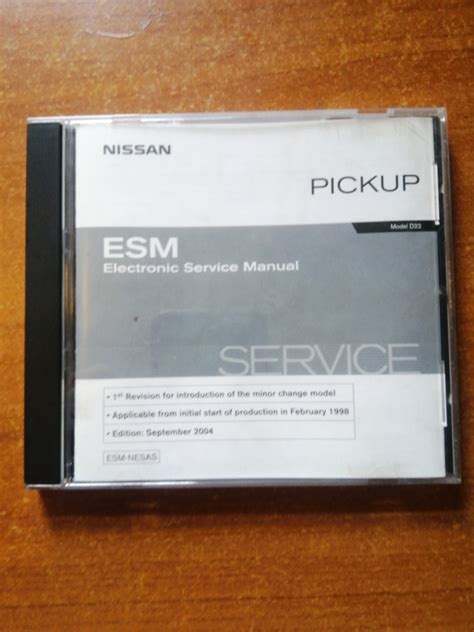 nissan d22 electronic service manual Doc