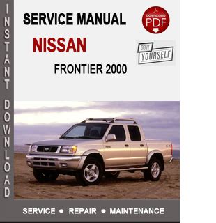 nissan frontier 2000 repair book Reader