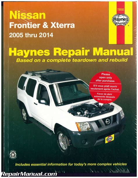 nissan frontier repair manual Reader