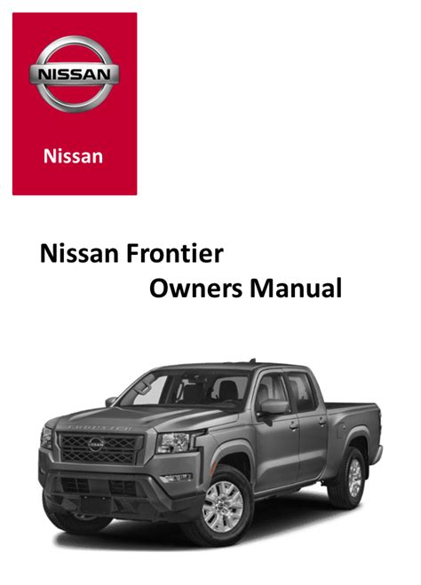 nissan frontier user manual Epub