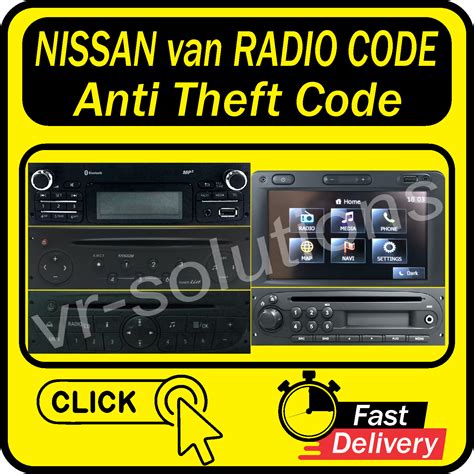 nissan interstar radio code PDF