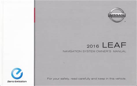 nissan leaf navigation system manual Doc