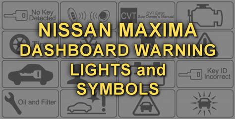 nissan maxima dashboard warning symbols PDF