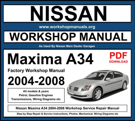 nissan maxima owners manual 2004 Doc