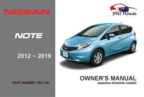 nissan note user manual pdf PDF