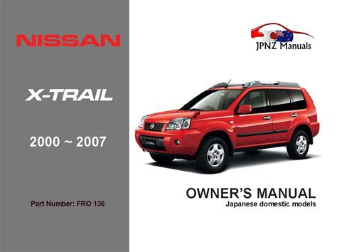 nissan owner manuals x trail Epub