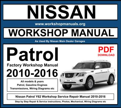 nissan patrol repair manual free download Doc