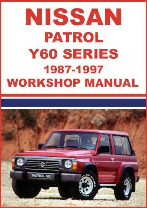 nissan patrol y60 workshop manual Reader