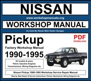 nissan pickup shop manual Doc