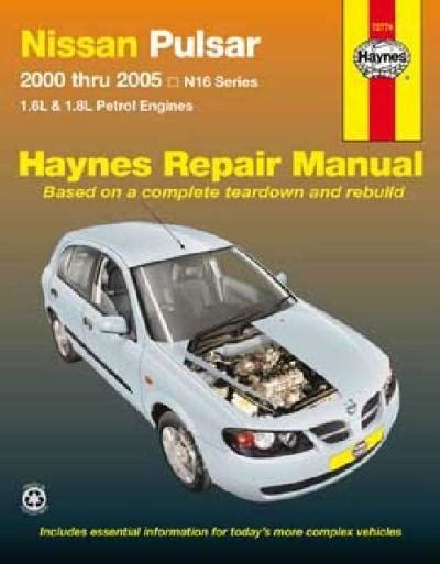 nissan pulsar n16 owners manual pdf Kindle Editon