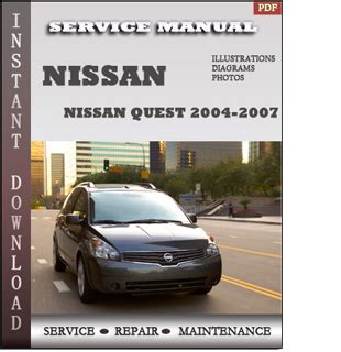 nissan quest repair manual Kindle Editon