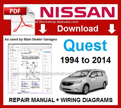 nissan quest repair manual 2007 PDF