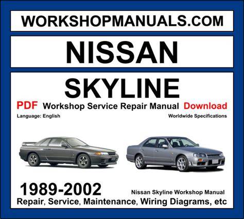 nissan rb25det workshop manual Reader