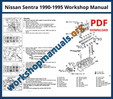 nissan sentra 1991 service repair manual PDF