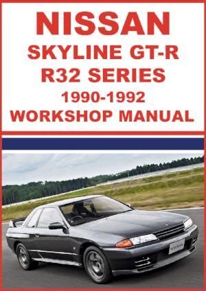 nissan skyline r32 workshop manual PDF