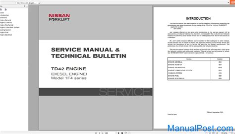 nissan td42 engine manual PDF