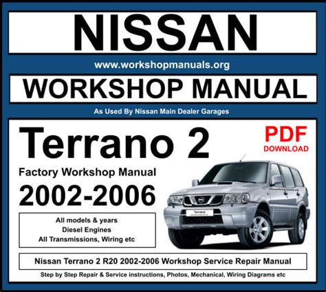 nissan terrano 2 owners manual Kindle Editon