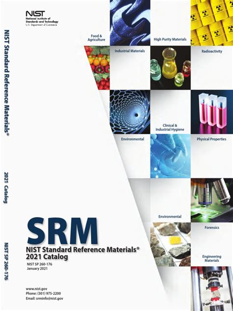 Nist Standard Reference Materials Catalog