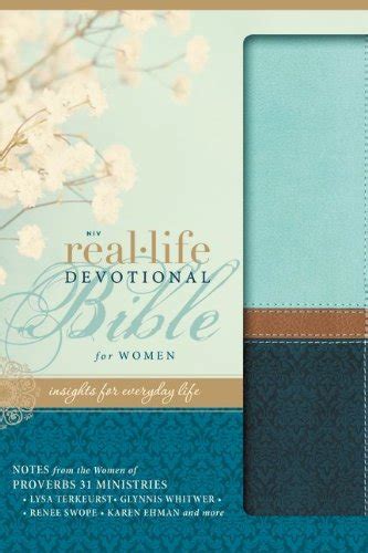 niv real life devotional bible imitation leather green or blue insights for everyday life PDF