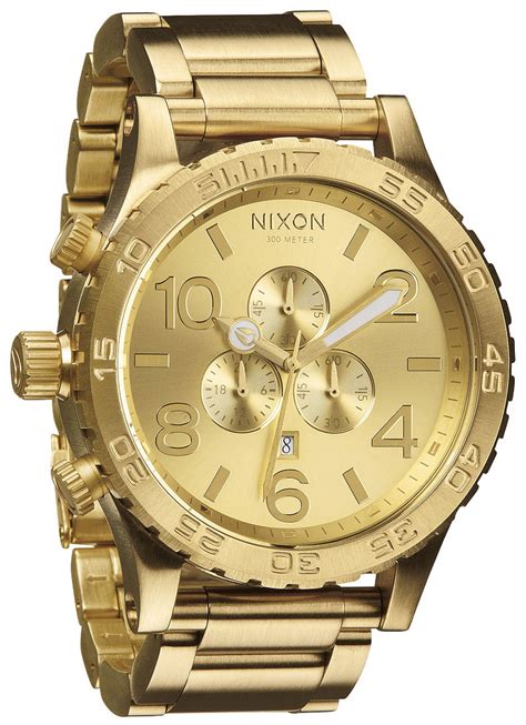 nixon gold watch