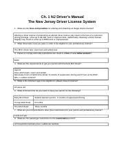 nj drivers manual chapter 7 Doc