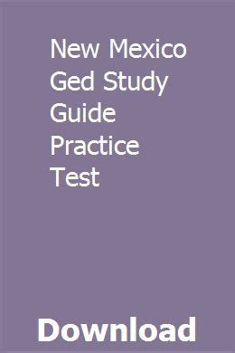 nm ged study guides PDF