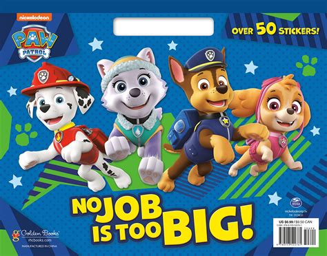 no job is too big paw patrol big coloring book Doc