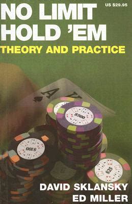 no limit hold em theory and practice Doc