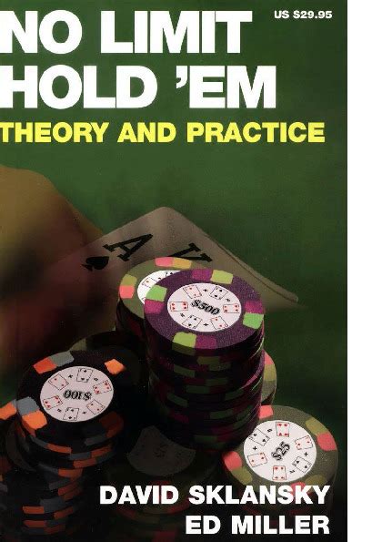 no limit hold em theory and practice Doc