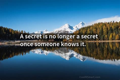 no longer a secret no longer a secret Reader
