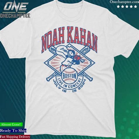 noah kahan fenway shirt