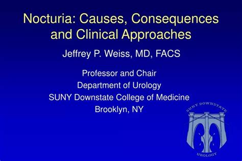 nocturia causes consequences and clinical approaches Epub