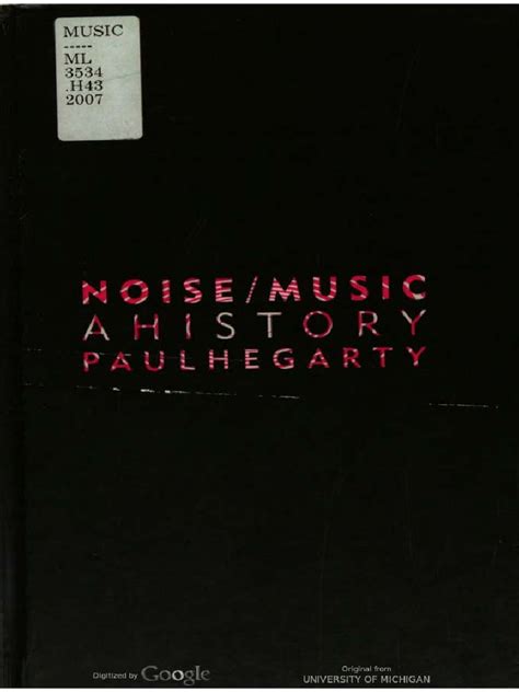 noise music history paul hegarty Ebook Doc