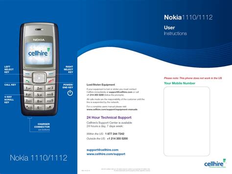 nokia 1112 user manual Kindle Editon