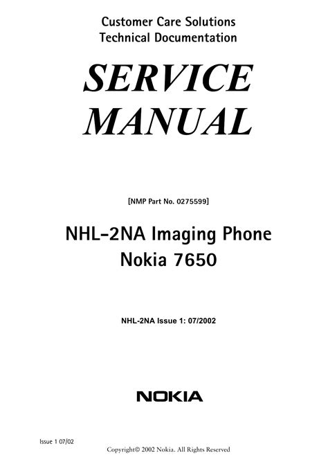 nokia 1650 service manual Doc