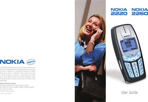 nokia 2220 user manual PDF