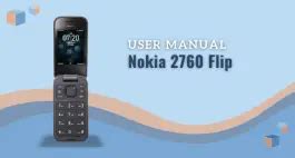 nokia 2760 online user guide PDF